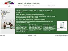 Tablet Screenshot of datacs.com